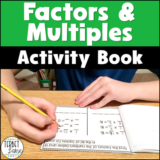 Factors and Multiples Activities Book