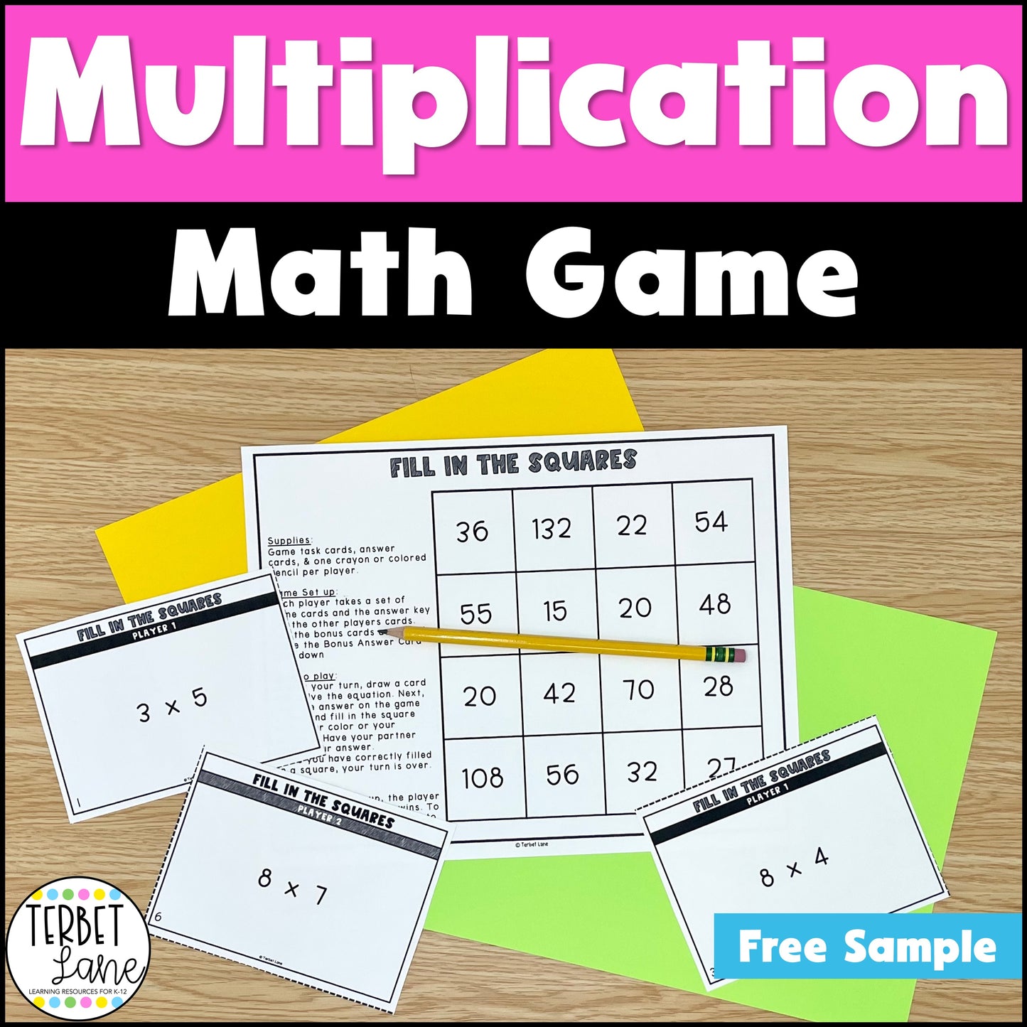Multiplication Game Free | Math