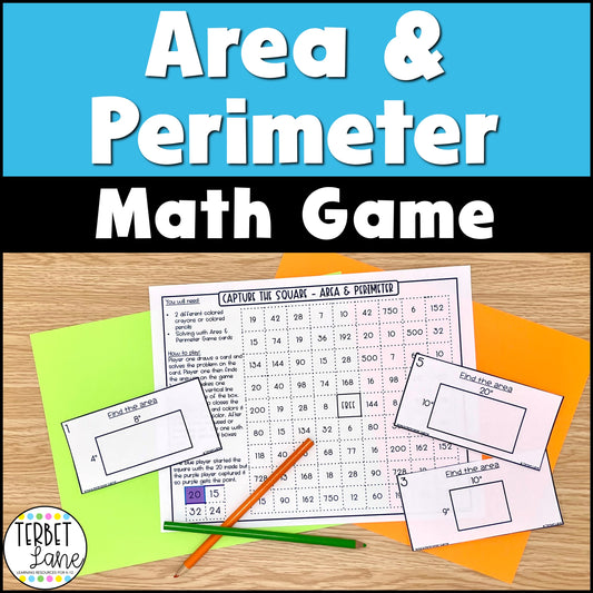 Area and Perimeter Math Game