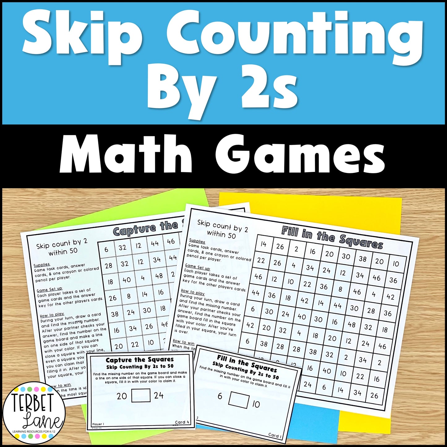 Skip Counting By 2 Math Games