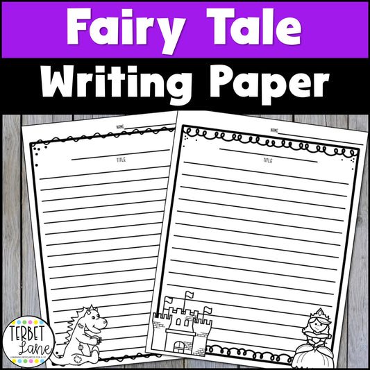 Fairy Tale Writing Paper