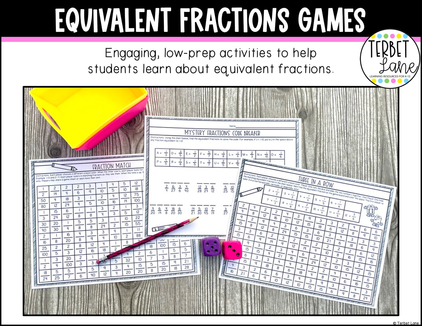 Equivalent Fractions Games